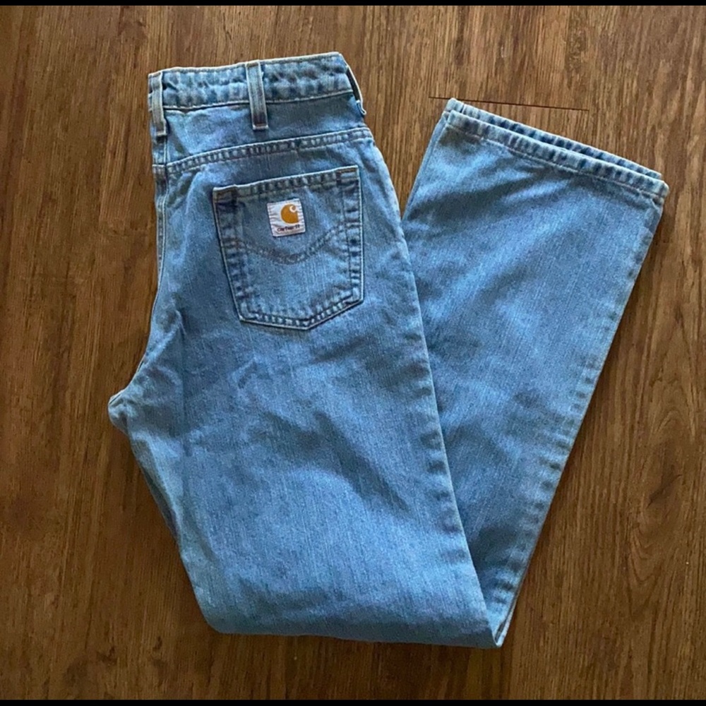 CARHARTT FOR WOMEN RELAXED FIT MOM JEANS